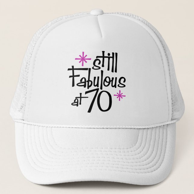 Casquette Anniversaire 70 ans (Devant)