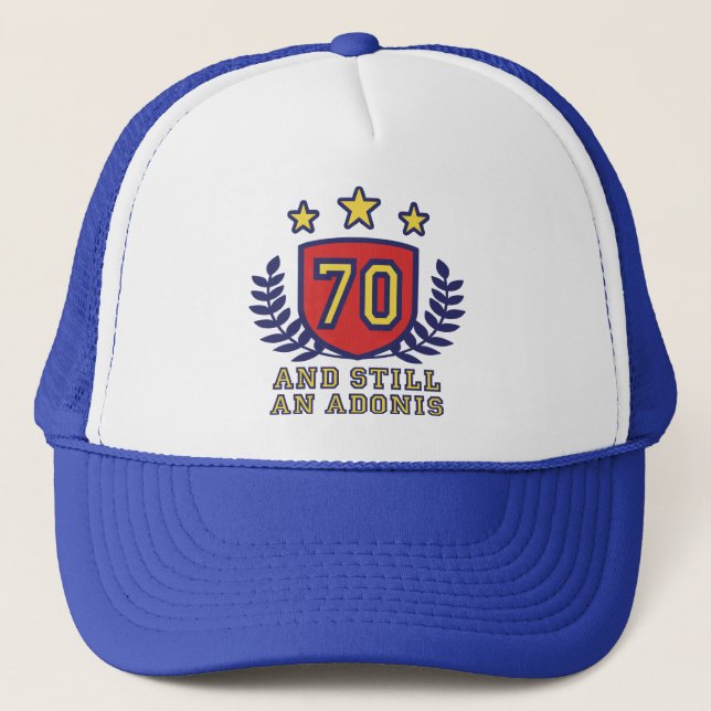 Casquette Anniversaire 70 ans (Devant)