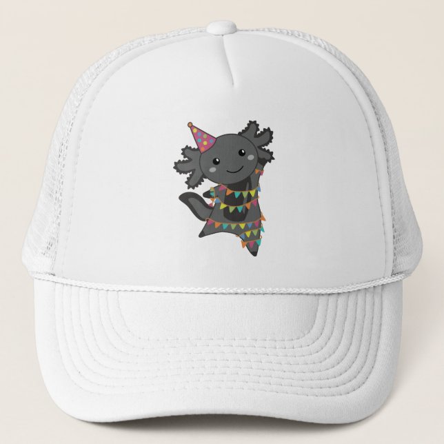 Casquette Anniversaire Axolotl Garland (Devant)