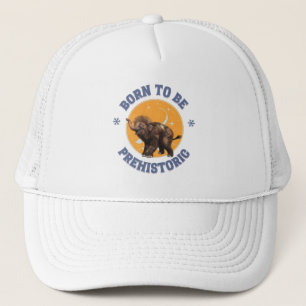 Casquette Anniversaire de bébé mammouth préhistorique drôle