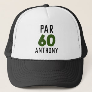 Casquette Anniversaire Golfer Funny 60e heureux papa Par