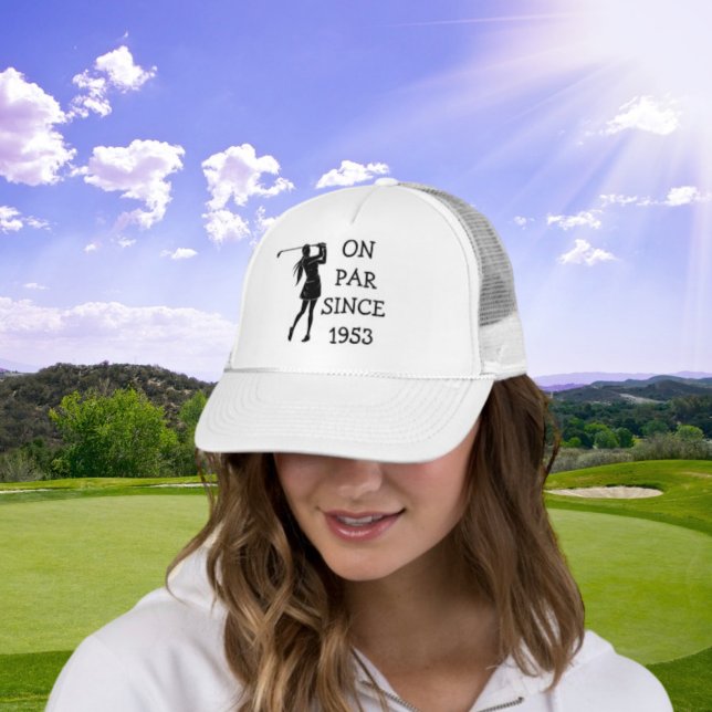 Casquette Anniversaire Golfer Funny 70e heureux Par Pour ell (Créateur téléchargé)