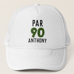Casquette Anniversaire Golfer Funny 90e heureux papa Par