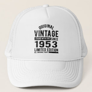 Casquette Anniversaire Vintage 1953