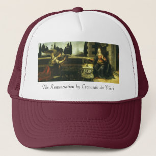 Casquette Annonciation du Seigneur par Léonard de Vinci