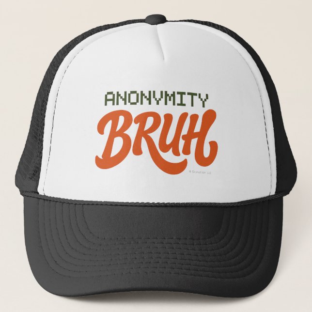 Casquette Anonymité Bruh (Devant)