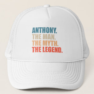 Casquette Anthony L'Homme Le Mythe La Légende