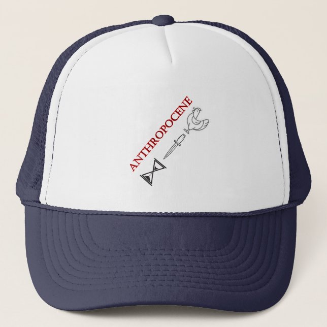 CASQUETTE ANTHROPOCENE (Devant)