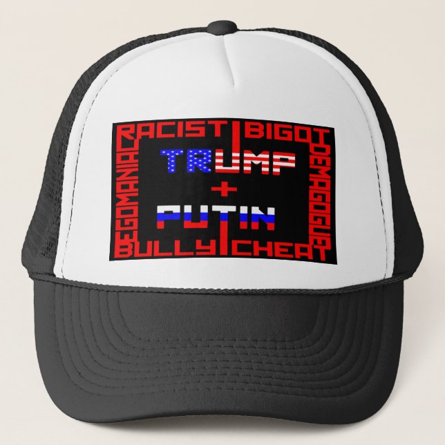 Casquette Anti atout+Poutine (Devant)