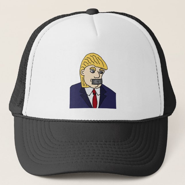 Casquette Anti bande dessinée politique drôle de Donald (Devant)