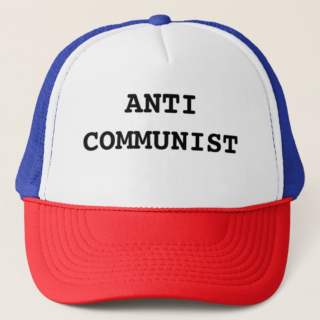 CASQUETTE anti-COMMUNISTE (Devant)