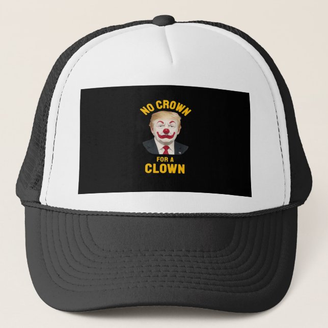 Casquette Anti-Couronne pour un Clown (Devant)