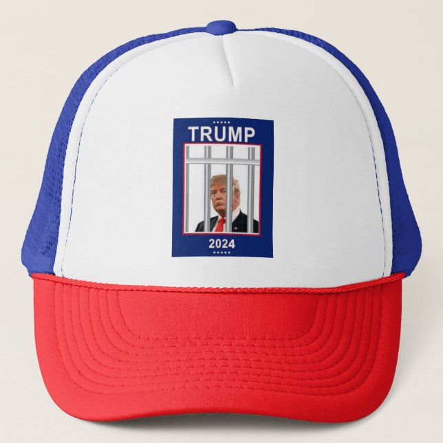 Casquette Anti Donald Trump 2024 Prison (Devant)