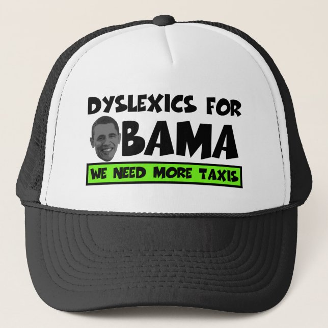 Casquette Anti dyslexie d'Obama (Devant)