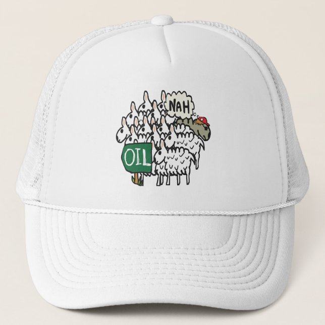 Casquette Anti-huile (Devant)