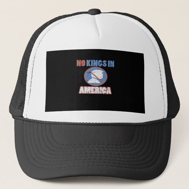 Casquette Anti- Pas de rois en Amérique Classique (Devant)