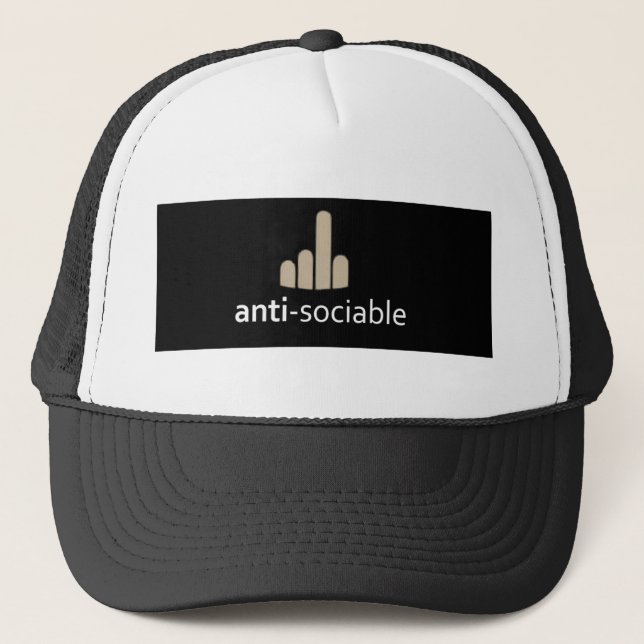 Casquette Anti-Sociable (Devant)