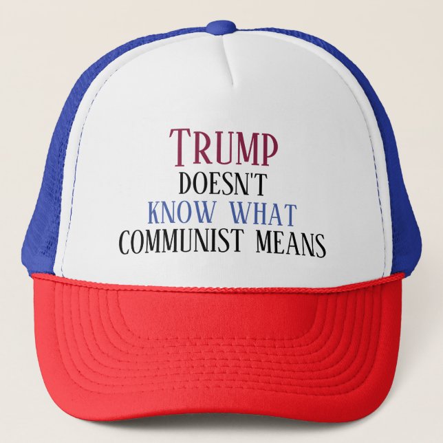 Casquette Anti-Trump (Devant)