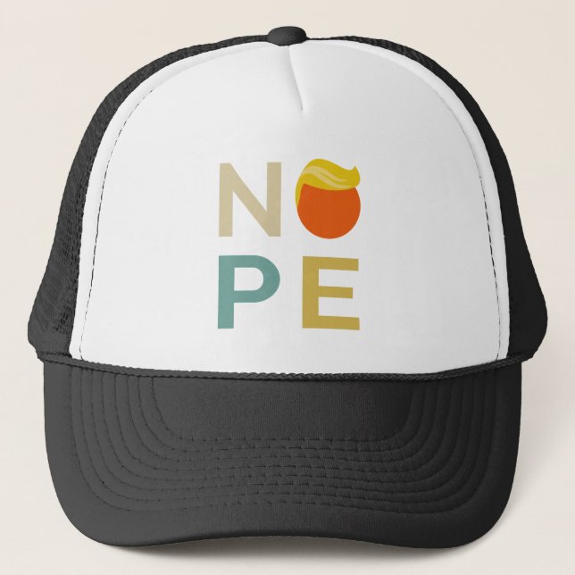 Casquette Anti-Trump - Nope Edition III (Devant)