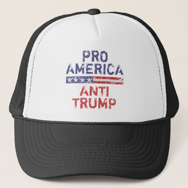 Casquette Anti-Trump pro-américain (Devant)