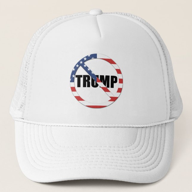 Casquette Anti-Trump pro-démocratie (Devant)