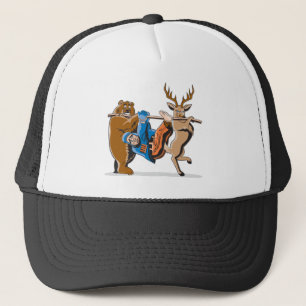 Casquette Anti vengeance d'animal de chasse