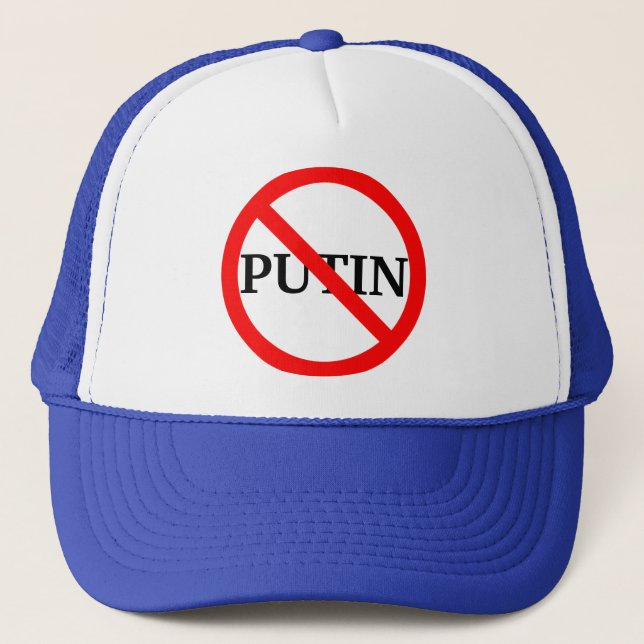 Casquette Anti Vladimir Poutine (Devant)