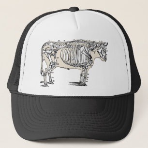 Casquette Antique Cow Skeleton Bones