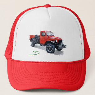 Casquette antique de camion de chariot de