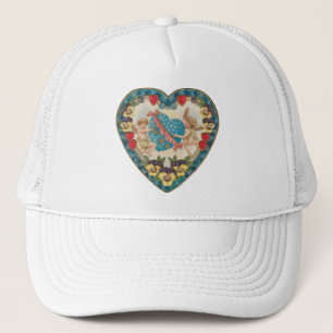 Casquette Antique Saint Valentin, les anges Vintages dans un