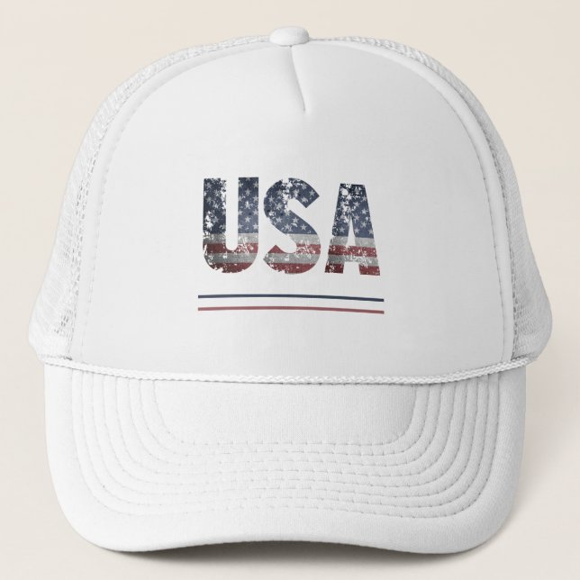 Casquette *~* AP16 États-Unis Drapeau Patriotique Baseball A (Devant)