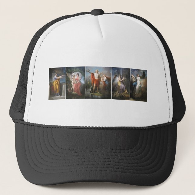 Casquette apollo & muses (Devant)