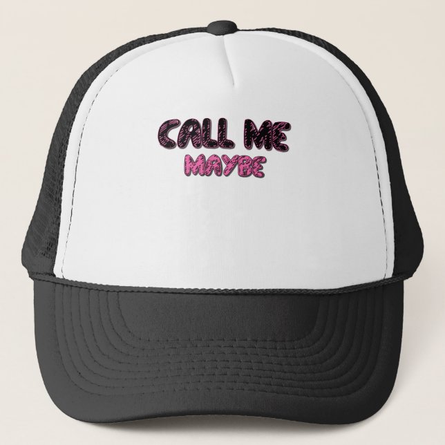 Casquette APPELEZ-MOI MAYBE.png (Devant)