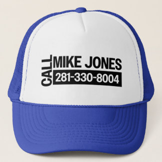 Casquette Appelle Mike Jones