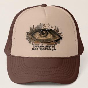 Casquette Apprendre à voir à travers les triangles avec un o