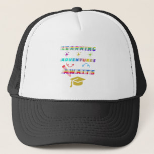 Casquette Apprentissage Aventure Attend, premier jour scolai