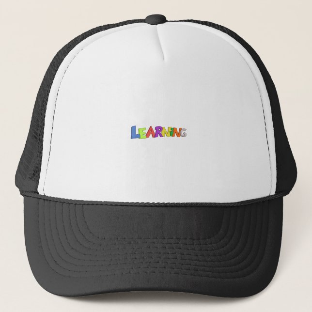 Casquette Apprentissage pour enseignants et enfants (Devant)