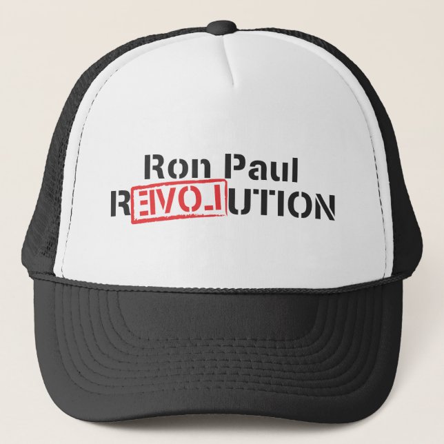 Casquette Approvisionnements de Ron Paul (Devant)