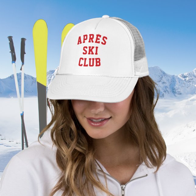 Casquette Après ski Club Hiver Ski de groupe de jumelage Ski (Après ski Club Winter Ski trip Matching  Apres Ski Hat for Family reunion
)