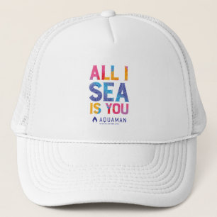 Casquette Aquaman   "All I Sea Is You" Colorful Paisley