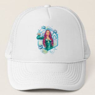 Casquette Aquaman   Xebel Princess Mera Hexagonal