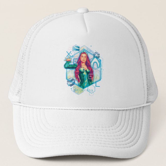 Casquette Aquaman | Xebel Princess Mera Hexagonal (Devant)