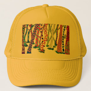 Casquette Aquarelle de forêt folle Anniversaire Parent
