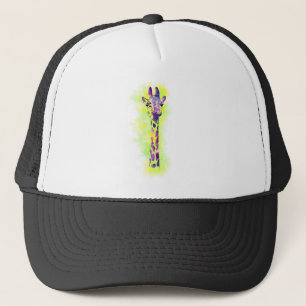 Casquette Aquarelle Giraffe 2