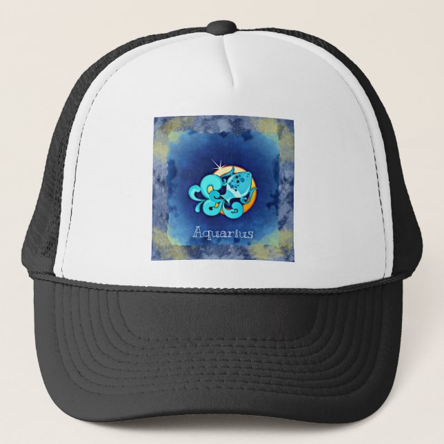 Casquette Aquarius (Devant)