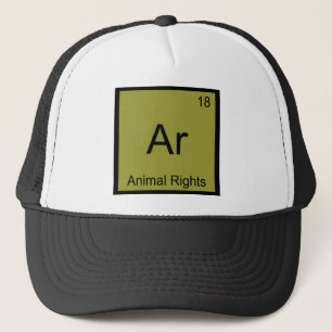 Casquette Ar - Droits des Animaux Symbole d'Élément de Chimi
