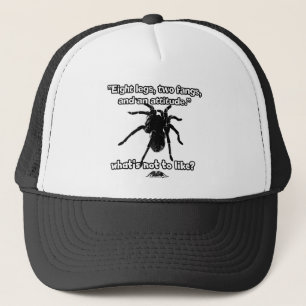 Casquette Arachnophobia - conception #16 d'art de tarentule