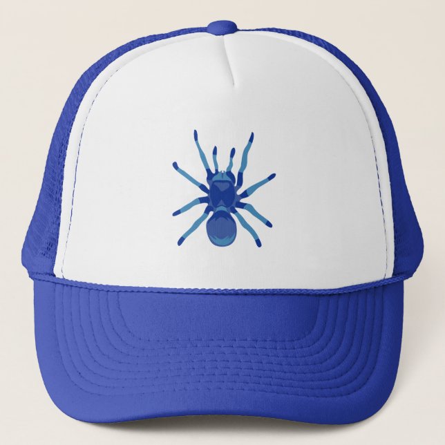 Casquette Araignée (bleue) (Devant)