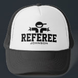 Casquette arbitre personnalisé pour les équipes sp<br><div class="desc">Casquette arbitre personnalisé pour la supervision des équipes sportives officielles. Pratique pour le football, le basket-ball, le softball, le baseball, le lcross, le water-polo, le football, le rugby, le volley-ball, le handball, le tennis et d'autres sports qui ont besoin d'un arbitre. Idéal pour les matchs lycéens, les ligues collégiales et...</div>
