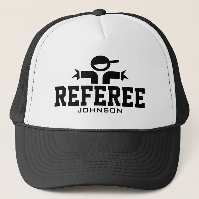 Casquette arbitre personnalisé pour les équipes sp (Devant)